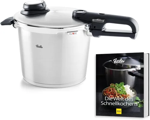 Miniatura 19 de Fissler Vitavit - Olla a presión prémium con inserto de vapor, 3.7 cuartos de galón Acero inoxidable