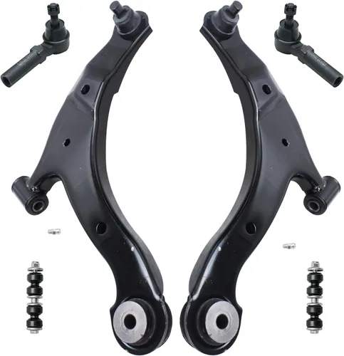Miniatura 23 de Detroit Axle - Kit de extremo delantero para Chrysler 300 Dodge Charger Challenger 2011-2023, 2 brazos de control inferiores traseros 2 varillas