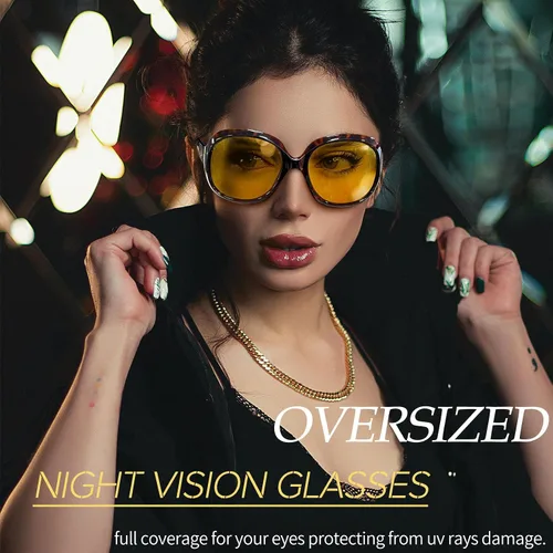 Miniatura 45 de Joopin Lentes de sol de gran tamaño para mujer, polarizados, grandes, para conducción, protección UV, grandes sombras