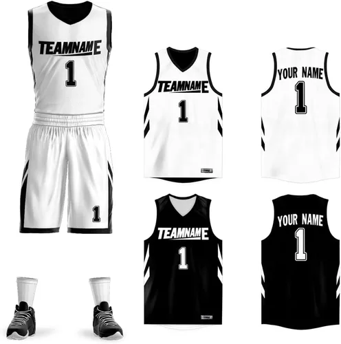 Miniatura 23 de Personalizado Hombres Juventud Reversible Jersey de baloncesto Uniforme Impreso Nombre Personalizado Número Ropa Deportiva Tamaño Grande