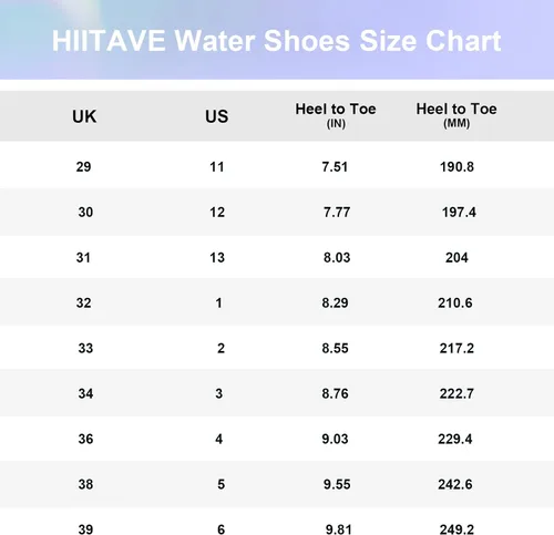 Miniatura 2 de HIITAVE Zapatos de agua para niños y niñas, de secado rápido, para deportes acuáticos, zapatos deportivos ligeros (niños pequeñosniños grandes)
