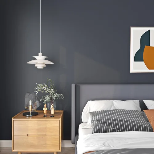 Miniatura 2 de Livelynine Papel tapiz gris oscuro para despegar y pegar para baño, apto para inquilinos, envoltura de vinilo para cubiertas de encimera de cocina