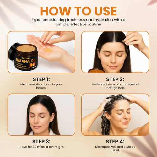 Miniatura 3 de Aceite de batana crudo para el crecimiento del cabello, 100% puro y sin refinar de Honduras, aceite orgánico para el cabello para prevenir