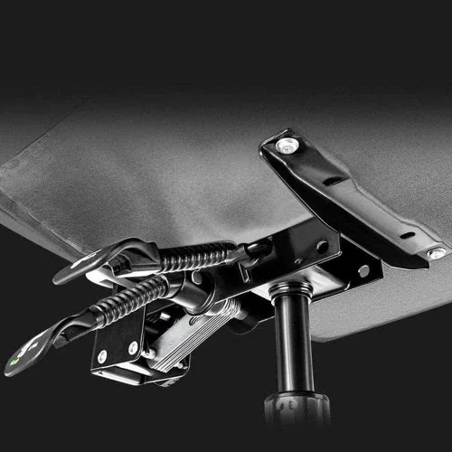 Miniatura 2 de Silla ergonómica comercial de malla ejecutiva con respaldo alto, con soporte lumbar ajustable, reposacabezas (E)