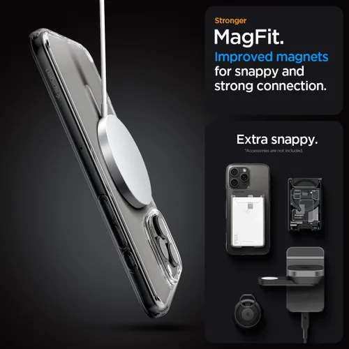 Miniatura 24 de Spigen Funda para iPhone 13 Mini, ultra híbrida MagFit [antiamarilleo] [compatible con Magsafe] - Transparente