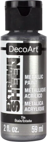 Miniatura 12 de 2 oz Slv Met Acry Pintura Plata de ley