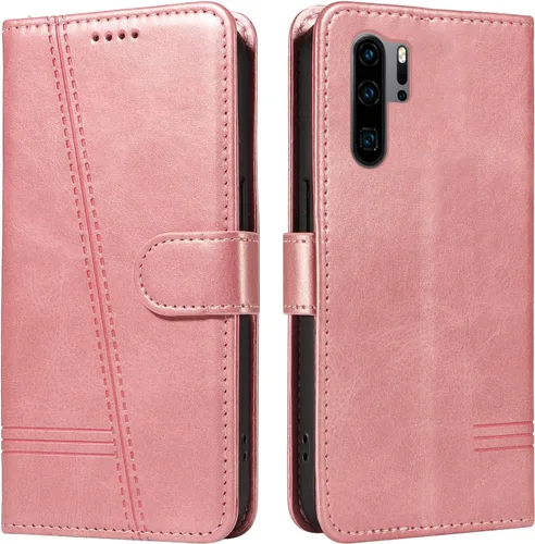 Miniatura 120 de Funda con tapa para Huawei Nova Lite 3, protección de 360 grados, a prueba de golpes, de piel sintética, con función atril y 3 ranuras