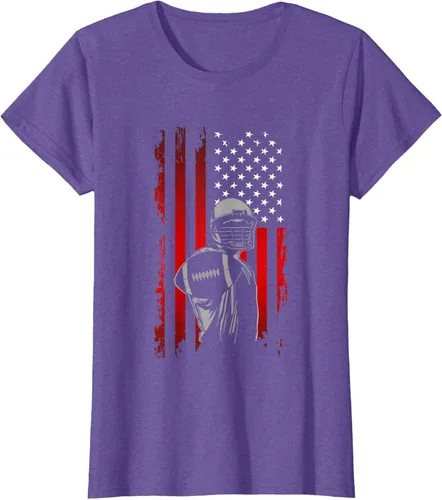 Miniatura 20 de Camiseta de fútbol americano, Negro