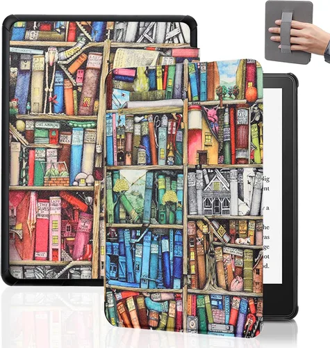 Miniatura 21 de SCSVPN Funda para Kindle Paperwhite de 11ª generación de 6.8" y Kindle Paperwhite Signature Edition (2021, modelo n.º M2L3EK/M2L4EK), funda delgada