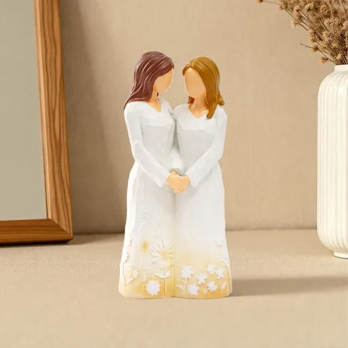 Miniatura 6 de Regalo para hermana para mujer, regalo de figuras para hermana, regalo de amistad, Navidad, Acción de Gracias, para hermanas, mejores amigas, mujeres