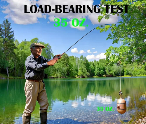 Miniatura 7 de Caña de pescar telescópica Tenkara de 1,5 m/2,7 m/3,6 m - Cañas de pescar ultraligeras para viajes - Caña plegable portátil para bass y crappie