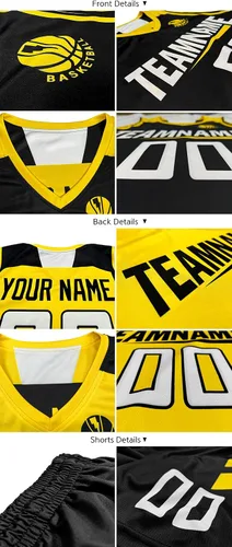 Miniatura 5 de Personalizado Hombres Juventud Reversible Jersey de baloncesto Uniforme Impreso Nombre Personalizado Número Ropa Deportiva Tamaño Grande