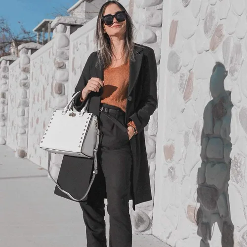 Miniatura 2 de Dasein - Carteras y bolsas de mano para mujer, bolsas planas, con asa superior, bolso de hombro, bolso de trabajo con cartera a juego