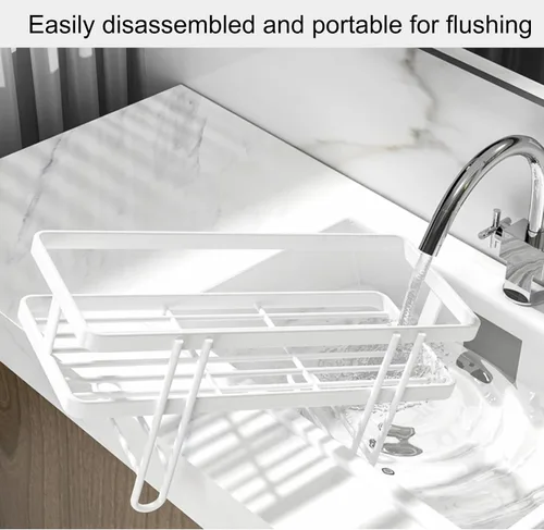 Miniatura 5 de JHDXL Almacenamiento sobre el inodoro, organizador de baño de 1 nivel sobre el inodoro, estante de almacenamiento, organizador de baño