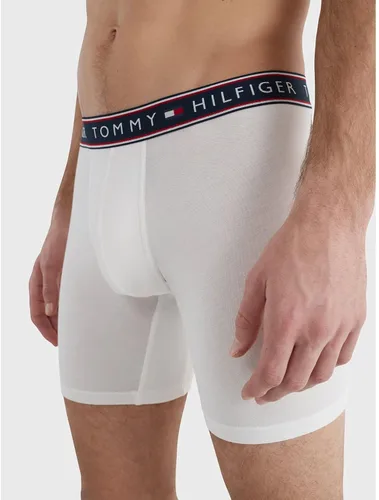 Miniatura 4 de Tommy Hilfiger Men's Cotton Stretch 3-Pack Boxer Brief