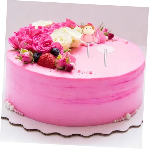 Miniatura 9 de FUOYLOO Soporte de fijación para decoración de pasteles de grado alimenticio, uñas de plástico para hornear y decorar manualidades, organizador
