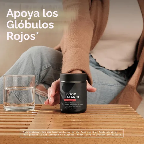 Miniatura 6 de Sports Research® Suplemento de hierro para el equilibrio sanguíneo – 36 mg de hierro + folato y vitamina C para absorción – Soporte de glóbulos