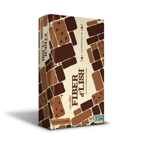 Miniatura 9 de NuGo Fiber d'Lish - Cobbler de arándanos, 0.44 onzas de fibra alta, vegano, 150 calorías, 16