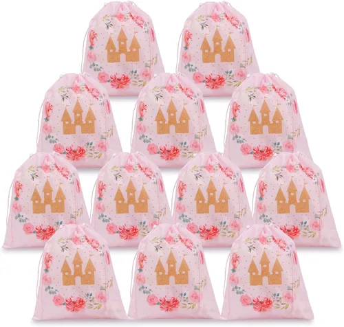 Miniatura 9 de BLUE PANDA Bolsas para fiesta de despedida de soltera, 4 x 6 pulgadas, algodón blanco roto, paquete de 20, bolsas de emergencia para despedida