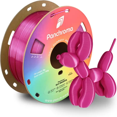 Miniatura 49 de Panchroma - Filamento de impresión 3D de ácido poliláctico (PLA) en degradado de Halloween, naranja, amarillo y magenta, 0.069 in, carrete de 2.2