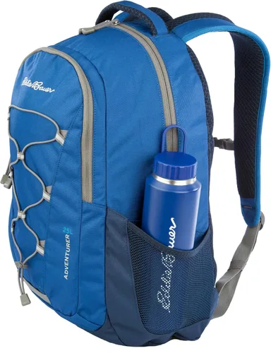 Miniatura 6 de Eddie Bauer Mochila Adventurer con compartimentos organizativos y funda compatible con hidratación/portátil, Adventurer - True Blue, 25L Aventurero