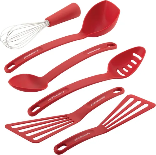 Miniatura 10 de Rachael Ray Tools and Gadgets Juego de utensilios de cocina/cocina, 6 piezas, negro