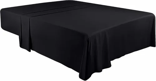 Miniatura 53 de Utopia Bedding Sábanas Planas - Paquete de 6 - Tela de Microfibra Cepillada Suave - Sábana Superior Resistente al Encogimiento y Decoloración - Gris