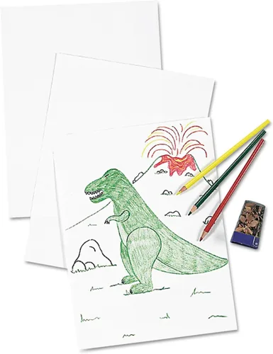Papel de Dibujo Pacon, Blanco, Peso Medio, 24" x 36", 250 Hojas