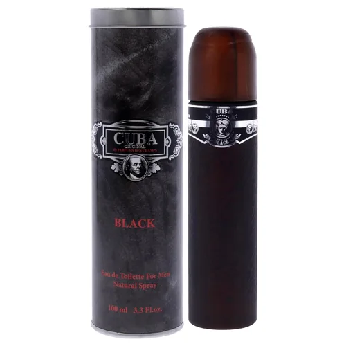Miniatura 3 de Cuba Black By Cuba For Men. Eau De Toilette Espray 3.3 onzas