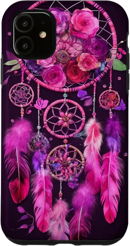 Miniatura 8 de Feather and Flower Dream Catcher Designed Case for iPhone 17