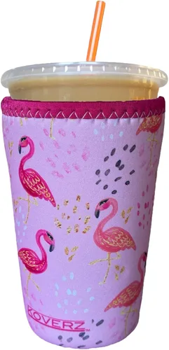 Miniatura 11 de Funda Koverz para café helado, funda aislante de neopreno para taza, se ajusta a una taza de café de 32 Oz., lavable y reutilizable, accesorios