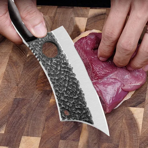 Miniatura 4 de Cuchillo de chef de cocina Huusk mejorado Cuchillo vikingo con vaina, cuchillos japoneses forjados japoneses cuchillo deshuesador