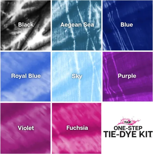 Miniatura 4 de Tulip Tie-Dye - Kit de pintura de 8 colores para tela
