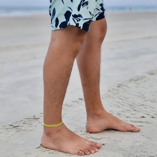 Miniatura 12 de Tobillera de cordón para hombres, mujeres, adolescentes y adultos, unisex, pulsera de tobillo para surfistas, playa, tobilleras, impermeables