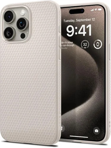 Miniatura 32 de Spigen Liquid Air - Funda diseñada para iPhone 13 (2021), color negro mate