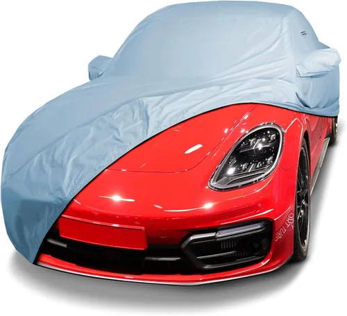 Miniatura 18 de iCarCover Funda Premium para Automóvil para Porsche 356B, 356C de 1960-1965, Resistente al Agua para Todo Tipo de Clima, Ajuste Personalizado
