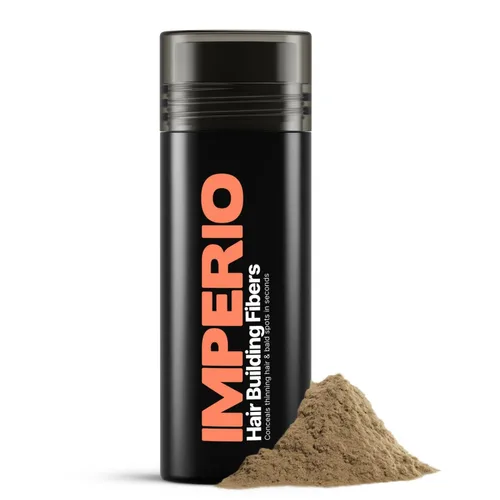 Miniatura 10 de IMPERIO Fibras de construcción del cabello para adelgazar el cabello, 0.92 oz de fibras capilares de primera calidad para mujeres y hombres
