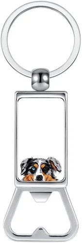 Miniatura 27 de WIRESTER Llavero de metal para abrebotellas, abrebotellas de cerveza, llavero para cocina, bar, restaurante, fácil de llevar, gato negro Bombay