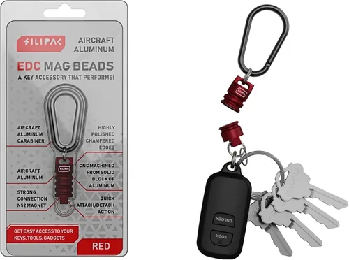 Miniatura 5 de Keychain Magnetic Connector EDC Mag Beads Secure Key Quick Release Carabiner Detachable Keys