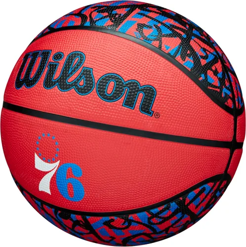 Miniatura 3 de Wilson NBA Team Balones de baloncesto con diseño de grafiti - Talla 7 - 29.5