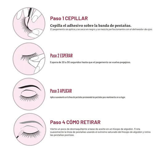 Miniatura 5 de Kiss Me Envy Super Strong Hold Eyelash Adhesive látex [transparente] kpeg06