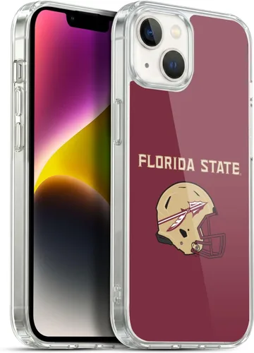 Miniatura 268 de Head Case Designs Funda de gel suave FSU Seminoles de la Universidad Estatal de Florida con licencia oficial compatible con Apple iPhone 13 Pro Max