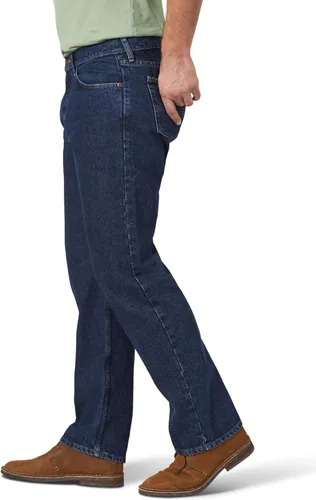 Miniatura 2 de Wrangler Authentics Jeans clásicos para hombre, corte holgado, con 5 bolsillos de algodón