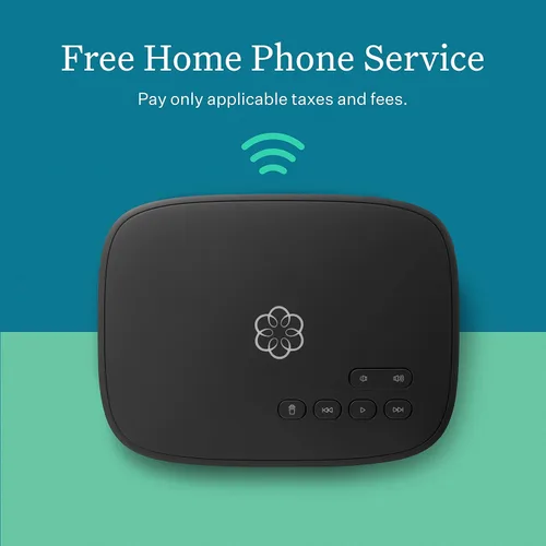 Miniatura 3 de Ooma Telo Air VoIP Servicio gratuito de telefonía residencial por Internet con conectividad inalámbrica. Reemplazo de línea fija asequible. Llamadas