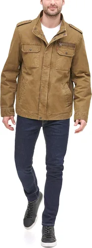 Miniatura 6 de Levis Chaqueta militar de algodón lavado grande y alto para hombre