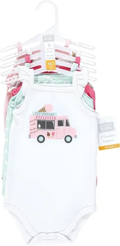 Miniatura 2 de Hudson Baby - Mamelucos unisex, sin mangas y de algodón, para bebé