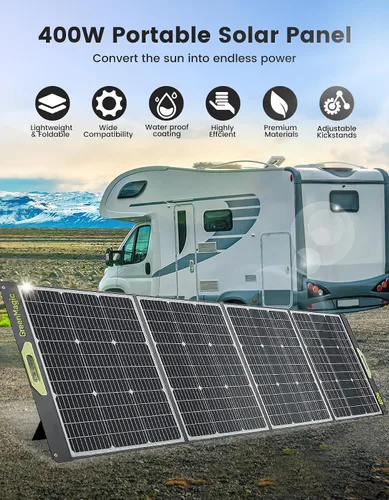 Miniatura 2 de Greenmagic Cargador de Batería Solar Portátil de 20 Vatios Ideal para Batería de Energía, Estación de Energía, Relojes Inteligentes, Teléfonos
