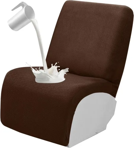 Miniatura 48 de Fundas impermeables de sofá reclinable modular para sofás reclinables, lavable en forma de L, para perros, fundas elásticas para sofá reclinable