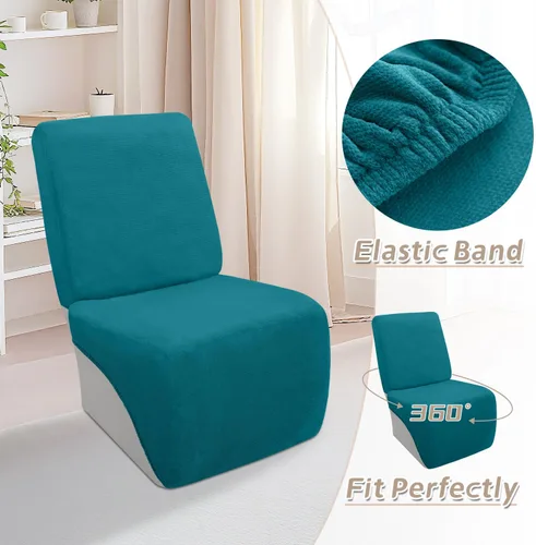 Miniatura 667 de Arfntevss Fundas de sofá seccional reclinable de terciopelo, Funda de sofá seccional de esquina para sofá reclinable, Funda elástica suave