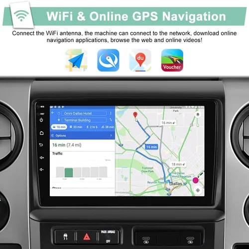 Miniatura 5 de Actualización de radio de 2 GB+64 GB para Ford F150 2009-2012 (Auto AC de gama alta) con pantalla táctil HD de 9 pulgadas, CarPlay